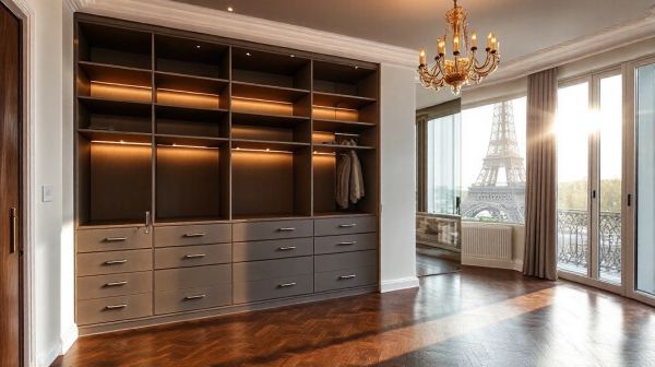 Découvrez les avantages d'un placard sur mesure à Paris