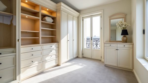 Optimiser votre espace avec un placard sur mesure à Paris