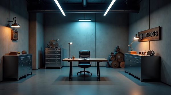 Transformez votre espace avec un bureau ambiance industrielle